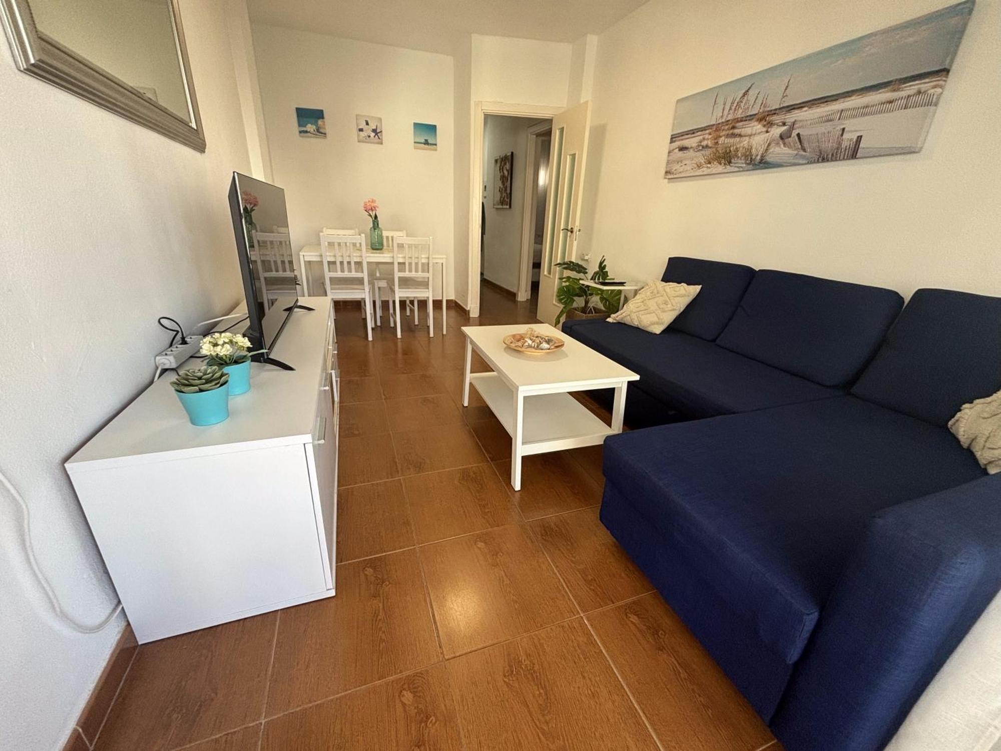 Apartamento La Mar De Cerca. Terraza Vistas Mar. 1ª Linea Playa Cádiz Eksteriør billede